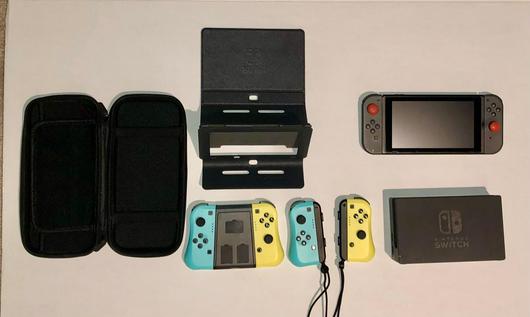 Nintendo Switch with Gray Joy-Con photo