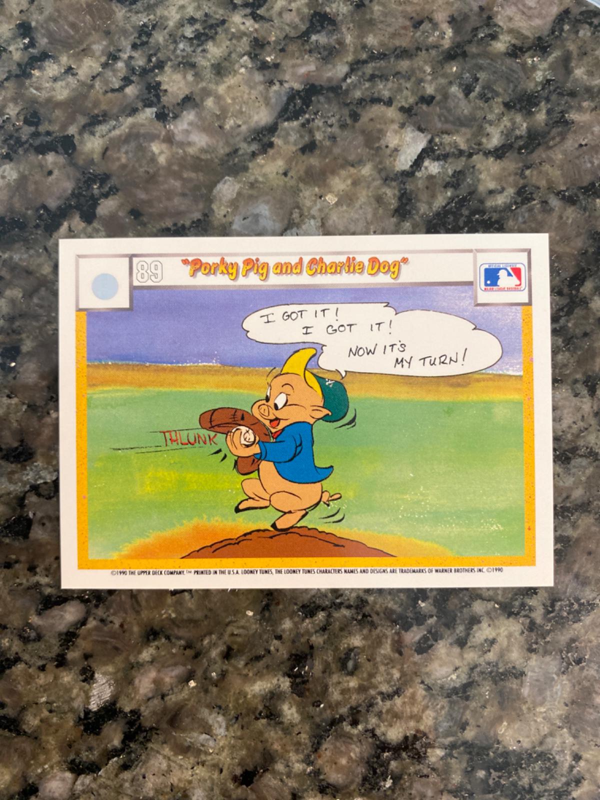 Porky Pig And Charlie Dog #74 / 89 Prices | 1990 Upper Deck Comic Ball ...