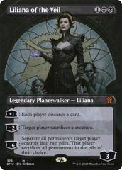 Liliana of the Veil [Borderless] #373 Magic Dominaria United Prices