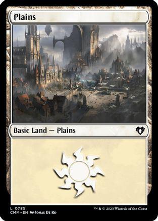 Plains #785 Magic Commander Masters