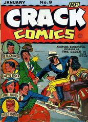 Crack Comics #9 (1941) Comic Books Crack Comics Prices