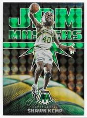 Shawn Kemp [Green] #17 Basketball Cards 2021 Panini Mosaic Jam Masters Prices