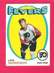Lew Morrison #89 Hockey Cards 1971 O-Pee-Chee Prices