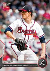 Max Fried Baseball Cards 2022 Topps Now Off Season Prices