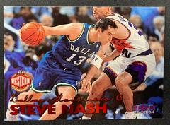 Steve Nash [Red] #101 Basketball Cards 1999 Fleer Tradition Prices