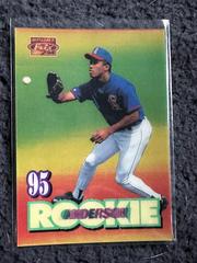 Garret Anderson #151 Baseball Cards 1995 Sportflix Prices