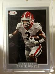 Zamir White [silver] #119 Football Cards 2022 Sage Artistry Prices