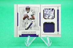 Lamar Jackson Football Cards 2018 National Treasures Rookie Dual Materials Prices