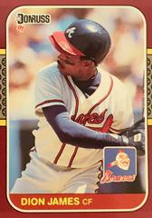 Dion James #44 Baseball Cards 1987 Donruss Opening Day Prices