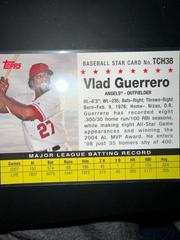 Vladimir Guerrero #TCH38 Baseball Cards 2008 Topps Trading Card History Prices
