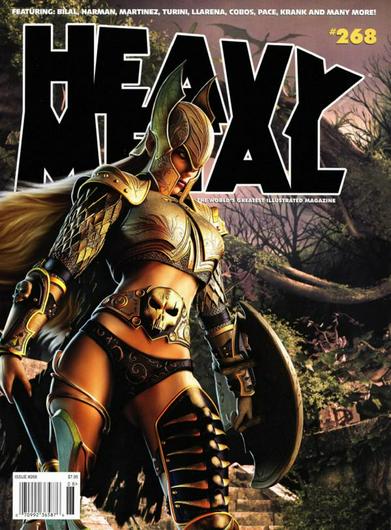 Heavy Metal #268 (2014) Cover Art