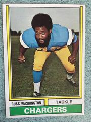 Russ Washington #416 Football Cards 1974 Topps Prices