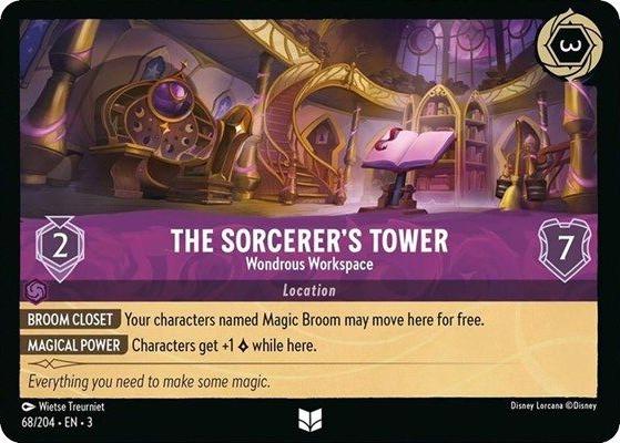 The Sorcerer's Tower - Wondrous Workspace [Foil] #68 Lorcana Into the Inklands