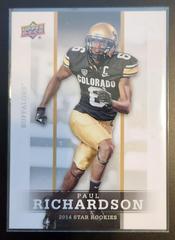 Paul Richardson #41 Football Cards 2014 Upper Deck Star Rookies Prices