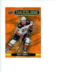 Troy Terry [Orange] Hockey Cards 2021 Upper Deck Dazzlers Prices