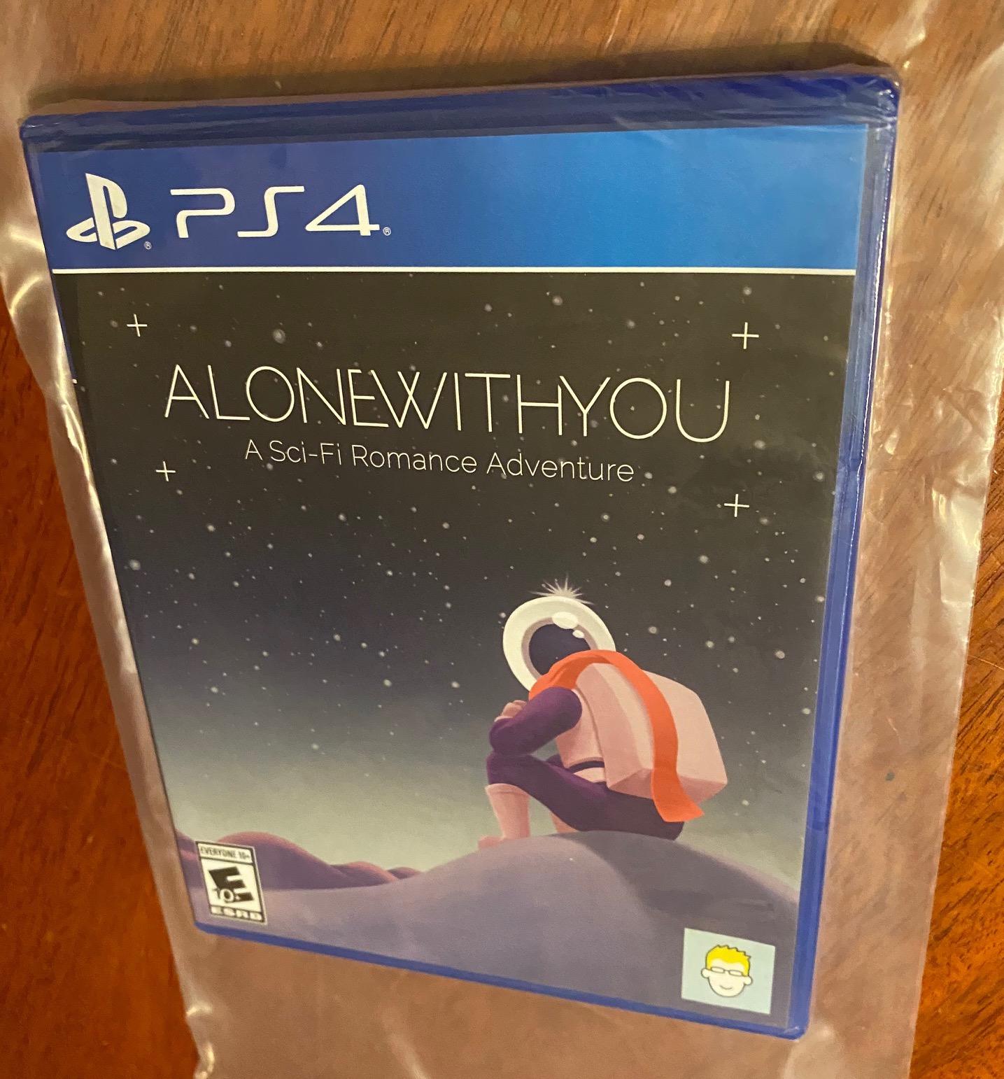 Alone With You New Item, Box, and Manual Playstation 4