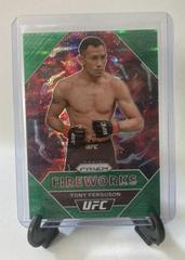 Tony Ferguson [Green Pulsar] #20 Ufc Cards 2021 Panini Prizm UFC Fireworks Prices