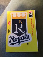 Kansas City Royals Baseball Cards 1991 Fleer Team Logo Stickers Top 10 Prices