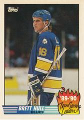 Brett Hull #2 Hockey Cards 1990 Topps Team Scoring Leaders Prices
