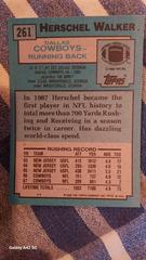 Back  | Herschel Walker Football Cards 1988 Topps