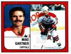 Mike Gartner #370 Hockey Cards 1988 Panini Stickers Prices
