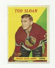 Tod Sloan Hockey Cards 1958 Topps Prices