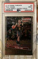 Trae Young [Dazzle Gold] Basketball Cards 2018 Panini Threads Floor Generals Prices