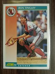 Ron Tingley [No Rookie Prospect] #757 Baseball Cards 1992 Score Prices