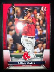 Rafael Devers [Red] #31 Baseball Cards 2023 Bowman Prices