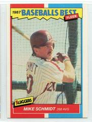 Mike Schmidt Baseball Cards 1987 Fleer Baseball's Best Prices