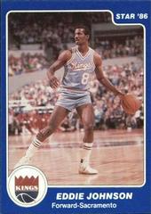 Eddie Johnson #76 Basketball Cards 1986 Star Prices