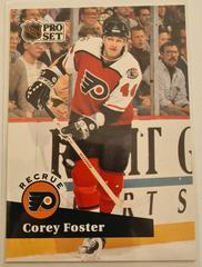 Corey Foster [French] #551 Hockey Cards 1992 Pro Set Prices