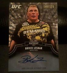Brock Lesnar Ufc Cards 2012 Topps UFC Bloodlines Autographs Prices