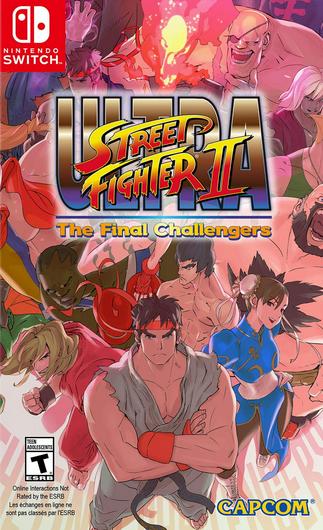 Ultra Street Fighter II: The Final Challengers Cover Art