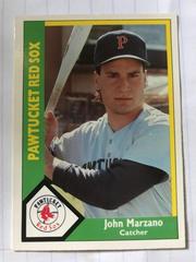 John Marzano Baseball Cards 1990 CMC Pawtucket Red Sox Prices