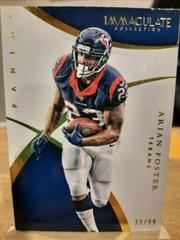 Arian Foster #4 Football Cards 2015 Panini Immaculate Prices