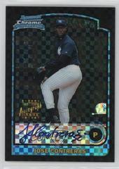 Jose Contreras [Xfractor Autograph] #332 Baseball Cards 2003 Bowman Chrome Prices