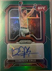 Dominick Cruz [Green] #SA-DCZ Ufc Cards 2023 Panini Prizm UFC Superstar Autographs Prices