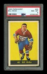 Bill Hicke #40 Hockey Cards 1960 Parkhurst Prices