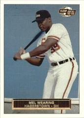 Mel Wearing #128 Baseball Cards 1992 Fleer Excel Prices