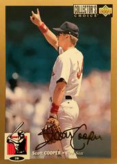 Scott Cooper [Gold Signature] #84 Baseball Cards 1994 Collector's Choice Prices