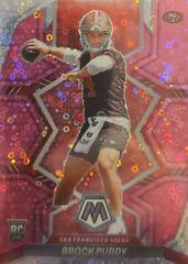 Brock Purdy [No Huddle Pink] Football Cards 2022 Panini Mosaic Prices