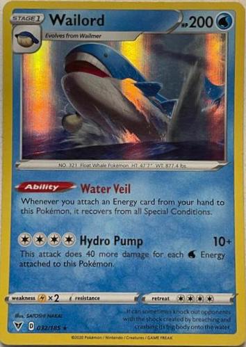Wailord [Holo] #32 Cover Art