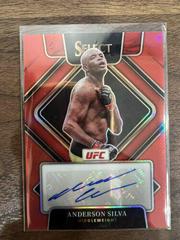 Anderson Silva [Red] Ufc Cards 2022 Panini Select UFC Signatures Prices