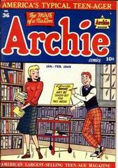 Archie #36 (1949) Comic Books Archie Prices