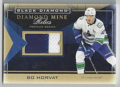 Bo Horvat #DMR-BH Hockey Cards 2021 Upper Deck Black Diamond Mine Relics Prices