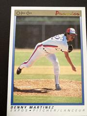 Denny Martinez #75 Baseball Cards 1991 O Pee Chee Premier Prices