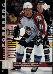 Peter Forsberg #252 Hockey Cards 1997 Upper Deck Prices