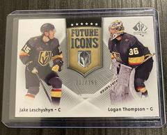 Jake Leschyshyn, Logan Thompson #FI-30 Hockey Cards 2021 SP Authentic Future Icons Prices