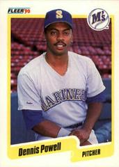 Dennis Powell #521 Baseball Cards 1990 Fleer Prices